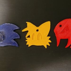 Sonic the Hedgehog Keychain Collection